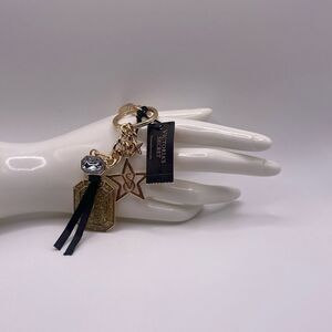 Victoria's Secret Gold Bombshell Perfume Keychain Charm